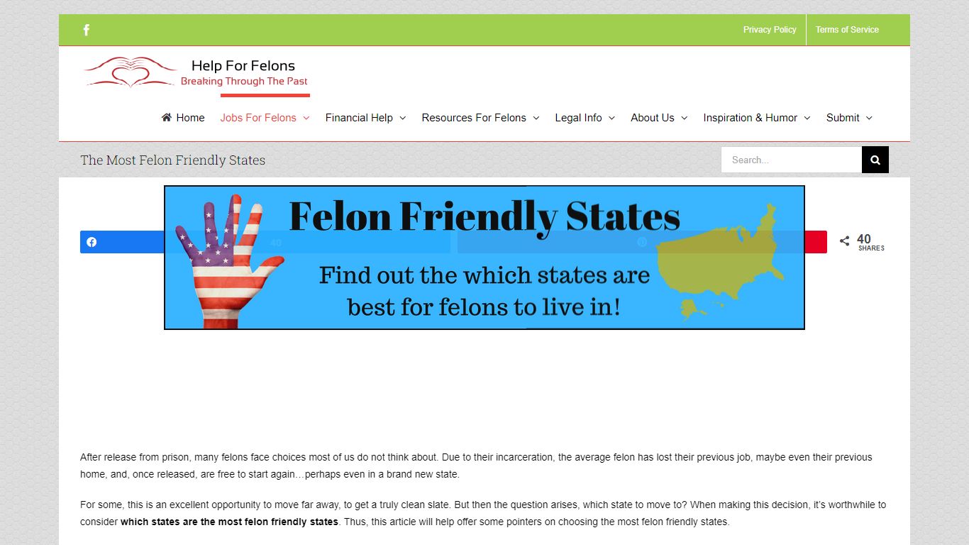 Most Felon Friendly States | Background Check Limits | Updated